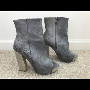 All Saints leather booties